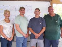 Match 8 Score Relay Winners - Dianne Hoover- Shawn Auman, John Mekis, George Kruchinsky